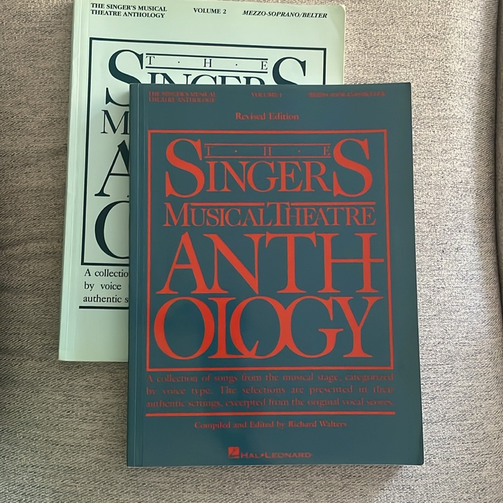 The Singers’s Musical Theater Anthology for mezzo-soprano/belters.